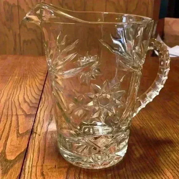 Anchor Hocking Other - Anchor Hocking Water/Tea Pitcher Rope Handle Vintage